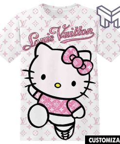 cartoon-gift-for-hello-kitty-fan-pink-glitter-pattern-lv-luxury-3d-t-shirt-all-over-3d-printed-shirts