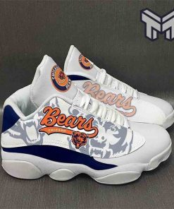 chicago-bears-team-nfl-football-big-logo-sneaker-air-jordan13-shoes