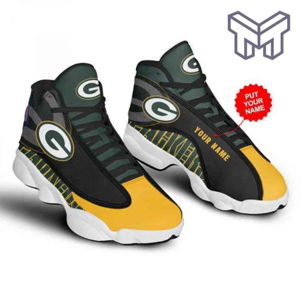 custom-name-green-bay-packerss-fans-sport-nfl-air-jordan13-shoes
