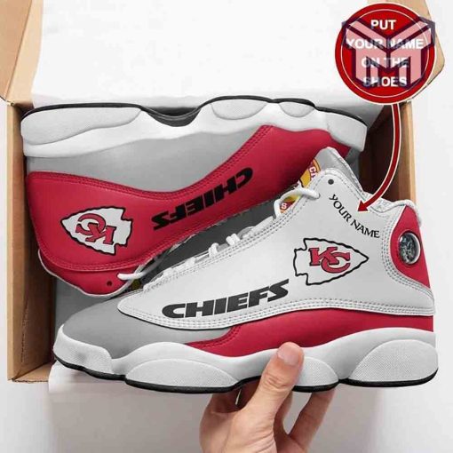 custom-name-kansas-city-chiefs-nfl-football-air-jordan13-shoes