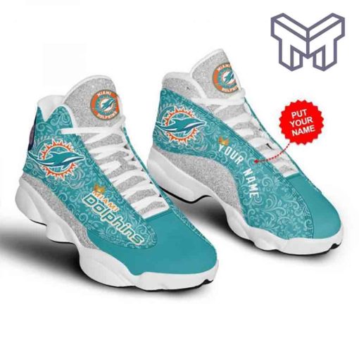 custom-name-miami-dolphinss-fans-sport-shoes-nfl-air-jordan-13-shoes