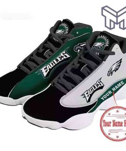 custom-name-philadelphia-eagles-fans-sport-shoes-nfl-air-jordan-13-shoes