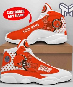 custom-shoes-cleveland-browns-nfl-big-logo-football-team-air-jordan-13-shoes