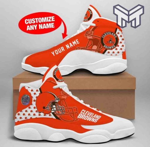 custom-shoes-cleveland-browns-nfl-big-logo-football-team-air-jordan-13-shoes