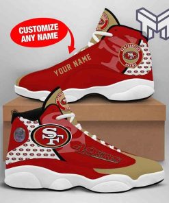 custom-shoes-san-francisco-49ers-air-jordan-13-nfl-football-team-shoes-49ers-logo-on-shoes