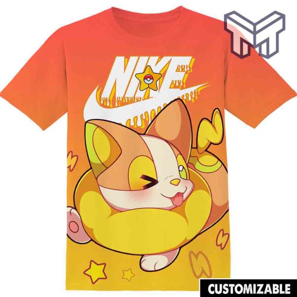 gift-for-anime-fan-yamper-pokemon-fan-3d-t-shirt-all-over-3d-printed-shirts-hg