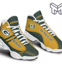 green-bay-packers-air-jordan-13fans-sport-shoes-nfl-big-logo-white-a-j13-shoes