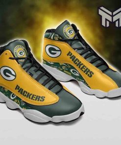 green-bay-packers-air-jordan-13nfl-big-logo-fans-sport-white-black-j13-shoes