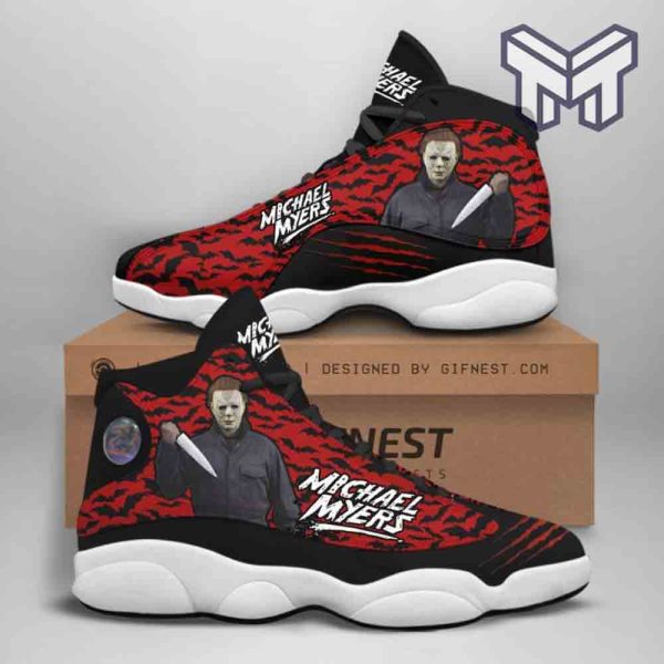 halloween-michael-air-jordan-13white-black-j13-shoes-custom-shoes-american-football-fan-gift