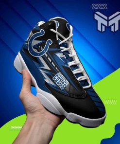 indianapolis-colts-air-jordan-13nfl-white-black-j13-shoes