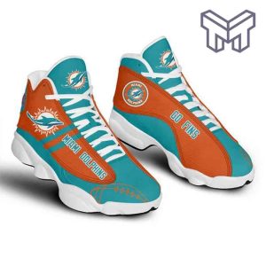 miami-dolphins-air-jordan-13fans-sport-shoes-nfl-big-logo-white-black-j13-shoes-type02