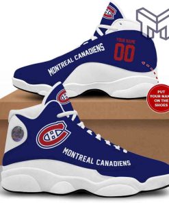 montreal-canadiens-air-jordan-13nhl-retro-white-black-j13-shoes-custom-shoes