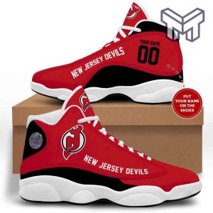 new-jersey-devils-air-jordan-13nhl-retro-white-black-j13-shoes-custom-shoes