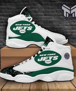 new-york-jets-air-jordan-13fans-sport-shoes-nfl-big-logo-6-white-black-j13-shoes