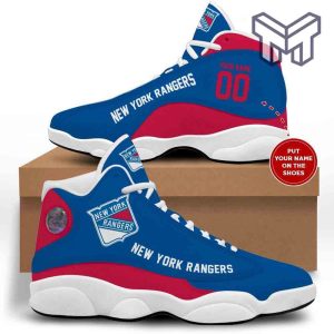 new-york-rangers-air-jordan-13nhl-retro-white-black-j13-shoes-custom-shoes