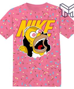 the-simpsons-eat-donuts-pink-3d-t-shirt-all-over-3d-printed-shirts