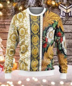 gianni-versace-flowers-3d-ugly-sweater-luxury-brand-clothing-clothes-outfit