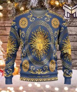 gianni-versace-golden-pattern-blue-3d-ugly-sweater-luxury-brand-clothing-clothes-outfit