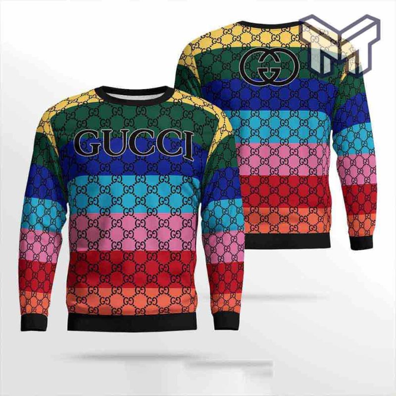 Louis Vuitton Colorful Ugly Sweater - Muranotex Store