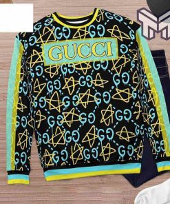 gucci-stars-pattern-3d-ugly-sweater