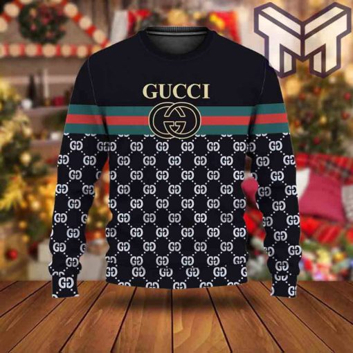 Gucci Ugly Sweater Gift Outfit For Men Women Type43