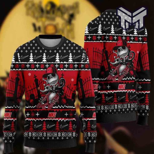 jack-skellington-nike-logo-ugly-christmas-sweater