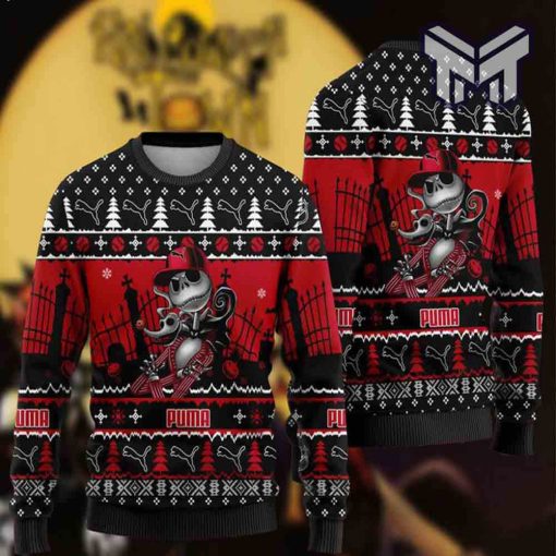 jack-skellington-puma-logo-ugly-christmas-sweater