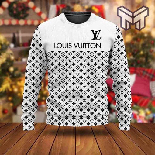 louis-vuitton-white-ugly-sweater-gift-outfit-for-men-women
