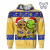 christmas-hoodies-kansas-jayhawks-baby-groot-and-grinch-ugly-christmas-3d-hoodie