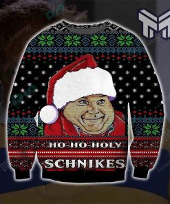 Ho Ho Holy Schnikes Knitting Pattern For Unisex All Over Print Ugly Christmas Sweater