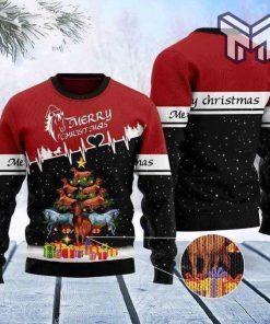 Horse Merry Christmas All Over Print Ugly Christmas Sweater