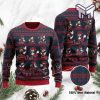 Houston Texans Mickey Mouse All Over Print Ugly Christmas Sweater