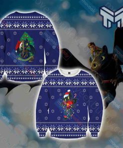 How To Train Your Dragon All Over Print Ugly Christmas Sweater