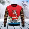 Hunting Santa Christmas Christmas All Over Print Ugly Christmas Sweater
