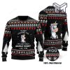 Im Not Avoiding You Unicorn All Over Print Ugly Christmas Sweater