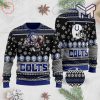 Indianapolis Colts All Over Print Ugly Christmas Sweater