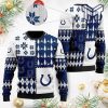 Indianapolis Colts Christmas All Over Print Ugly Christmas Sweater
