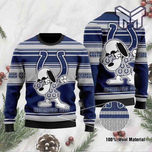 Indianapolis Colts D Full Printed Christmas All Over Print Ugly Christmas Sweater