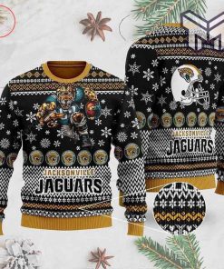 Jacksonville Jaguars All Over Print Ugly Christmas Sweater