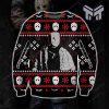 Jason Voorhees Knitting Pattern 3D Print All Over Print Ugly Christmas Sweater