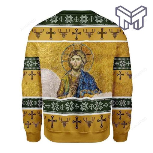 Jesus I Trust In You All Over Print Ugly Christmas Sweater