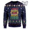 Jingle Beers Jingle Beers Drinking All The Way For Unisex Christmas All Over Print Ugly Christmas