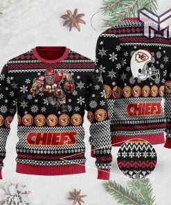 Kansas City Chiefs Christmas All Over Print Thicken Sweater 3D All Over Print Ugly Christmas Sweater