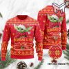 Kansas City Chiefs Cute Baby Yoda Grogu All Over Print Ugly Christmas Sweater