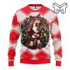 Kansas City Chiefs Pug Dog All Over Print Ugly Christmas Sweater