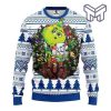 Kansas City Royals Grinch Hug For Unisex All Over Print Ugly Christmas Sweater