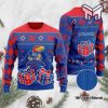 Kansas Jayhawks Funny All Over Print Ugly Christmas Sweater