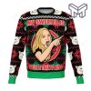 Karen Yelling At Grumpy Cat Meme For Unisex All Over Print Ugly Christmas Sweater