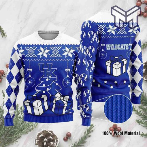 Kentucky Wildcats Funny All Over Print Ugly Christmas Sweater
