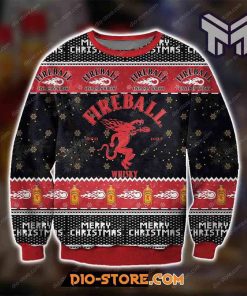 Knitting Pattern Fireball Cinnamon For Unisex All Over Print Ugly Christmas Sweater